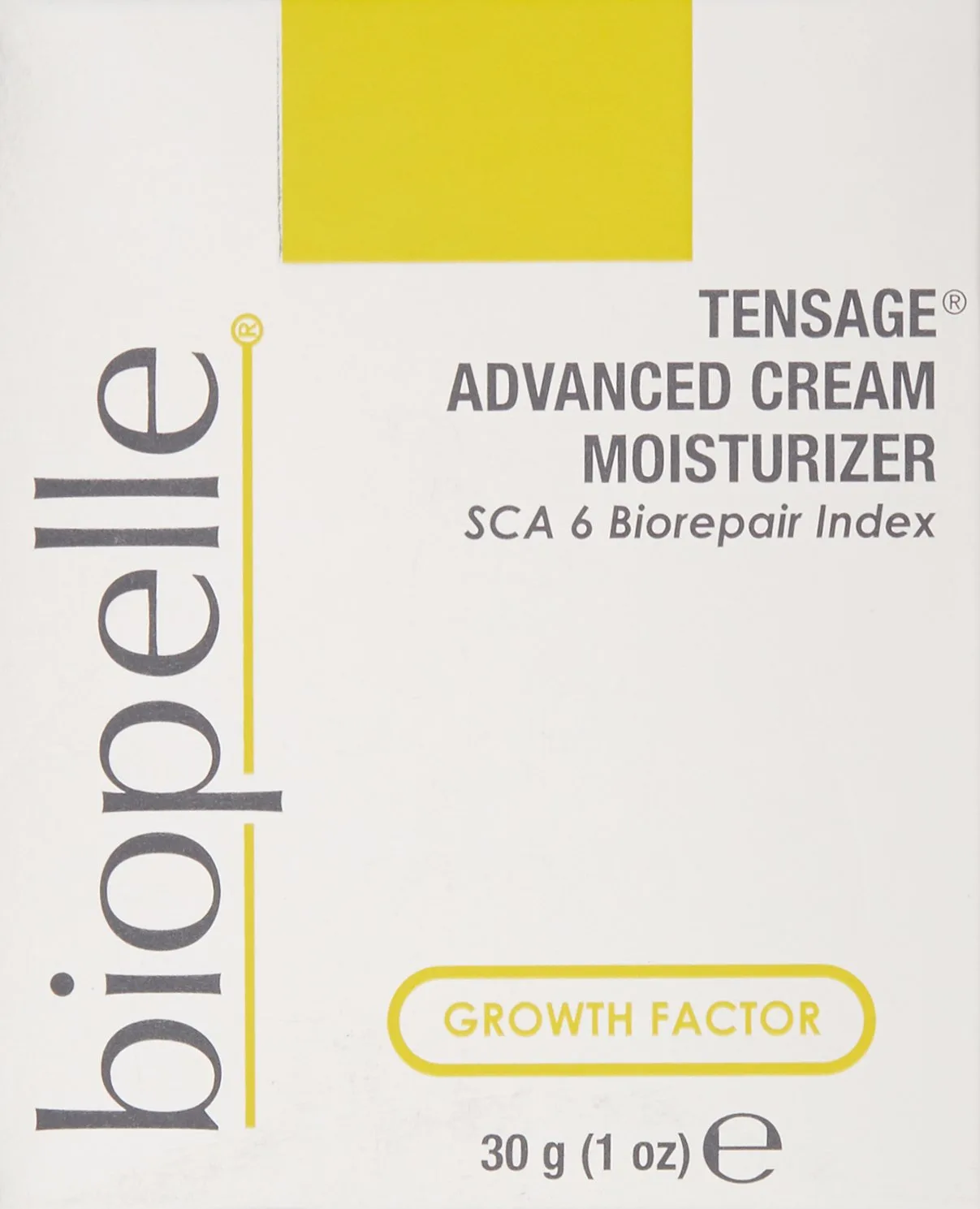Крем для лица Biopelle — Увлажняющий Tensage Growth Factor Advanced с SCA 6 Biorepair Index, муцином улитки, 30 мл — фото 2