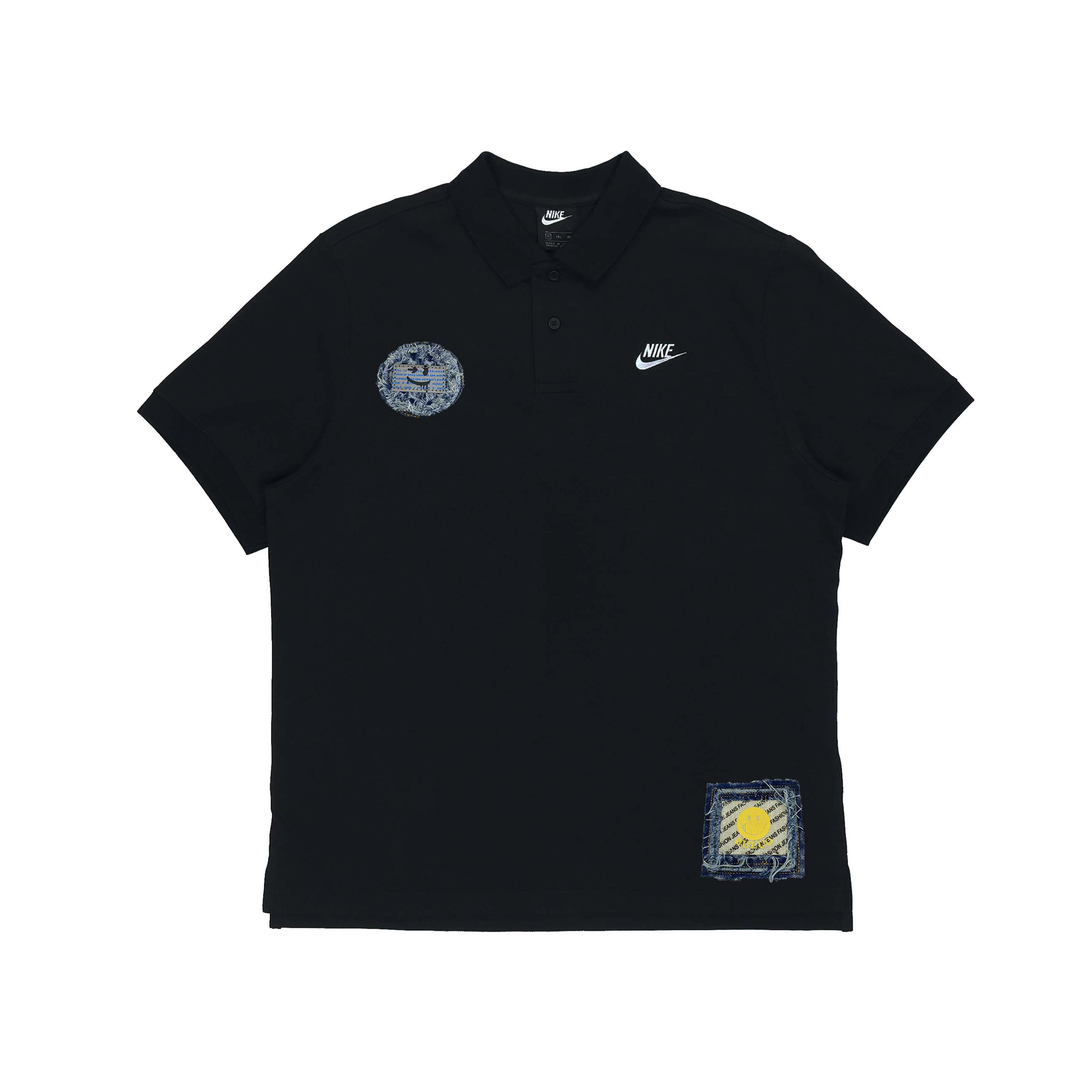 

Nike Спортивная летняя поло с коротким рукавом Men's Black