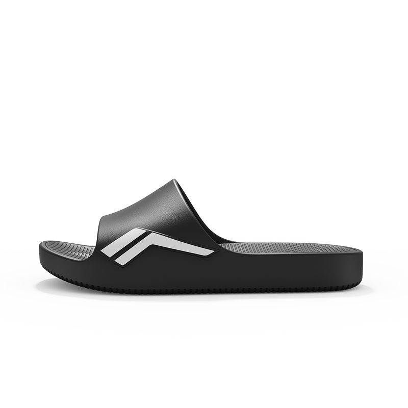 

LUOFU Слайды Quiet Slide Slippers Men's Black White