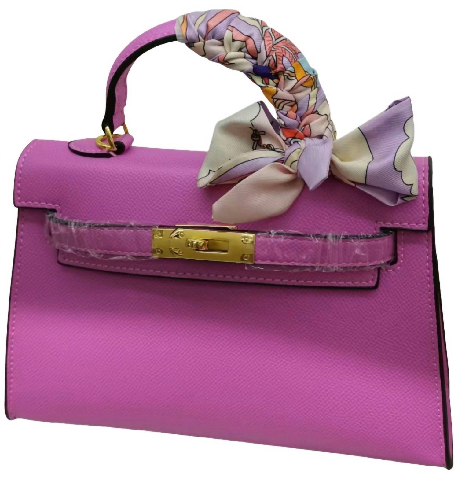 

Гламурная мини-сумочка Signature в ярко-розовом Glam Collections