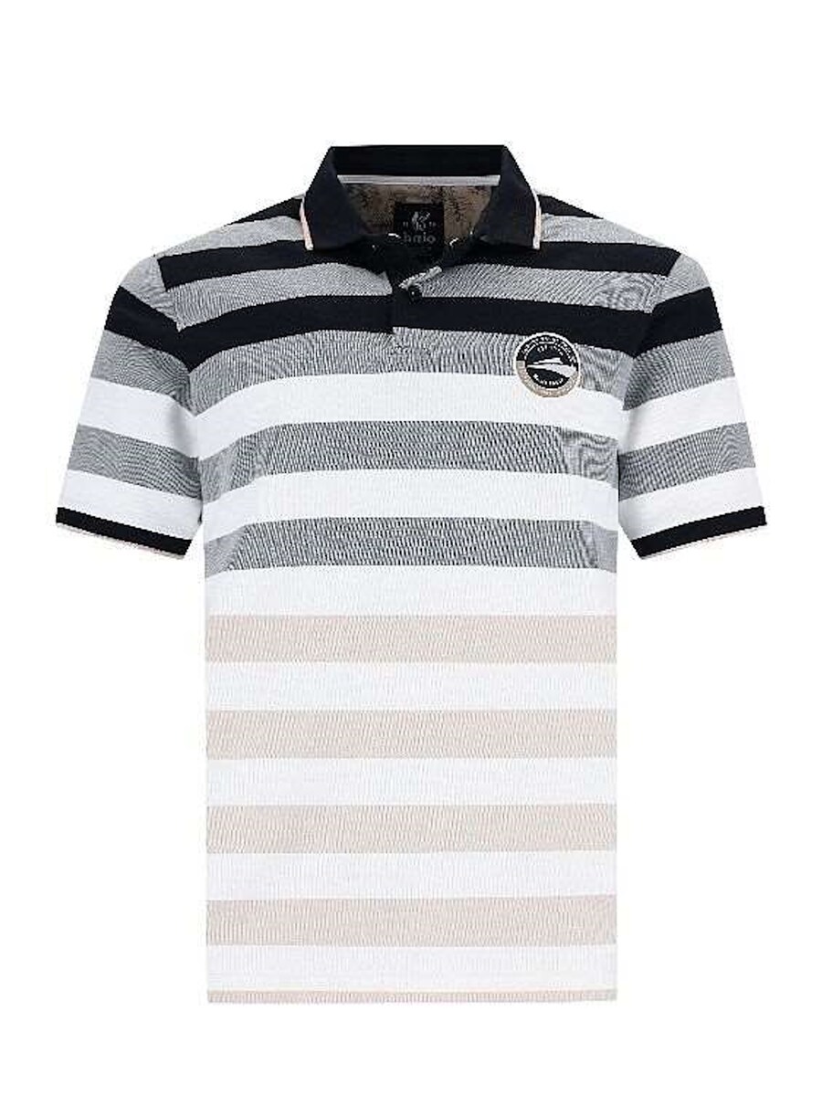 

Рубашка поло HAJO Shirt Stay Fresh, разноцветный