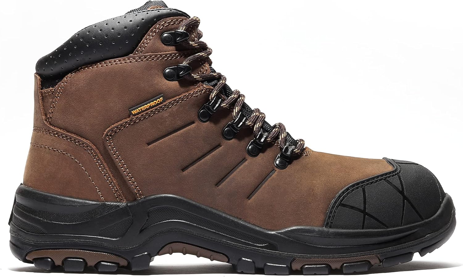 Мужские водонепроницаемые ботинки Bonanza Boots RANGER PRO 6 с композитным носком, коричневый — фото 3