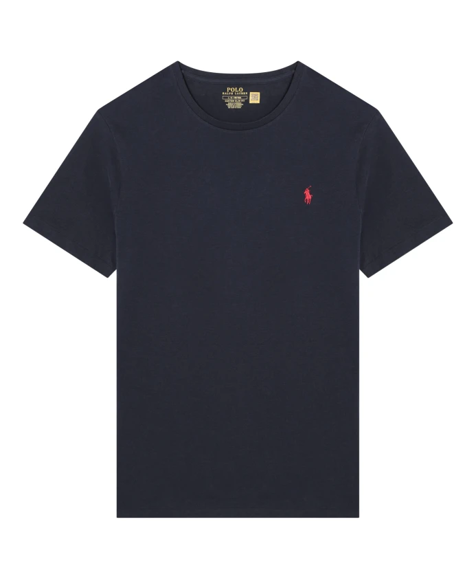 

Футболка с короткими рукавами и круглым вырезом Polo Ralph Lauren, черный