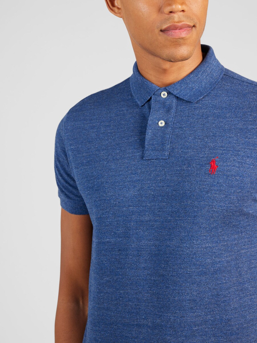 Рубашка поло Polo Ralph Lauren Shirt, королевский синий — фото 3