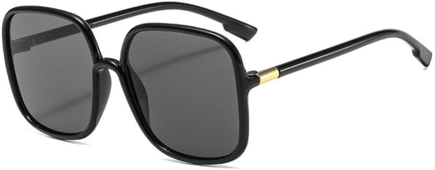 

Черные солнцезащитные очки большого размера для женщин, крупная оправа, цветные солнцезащитные очки для женщин, зеркальные, унисекс, градиентные, в стиле хип-хоп generic, 03