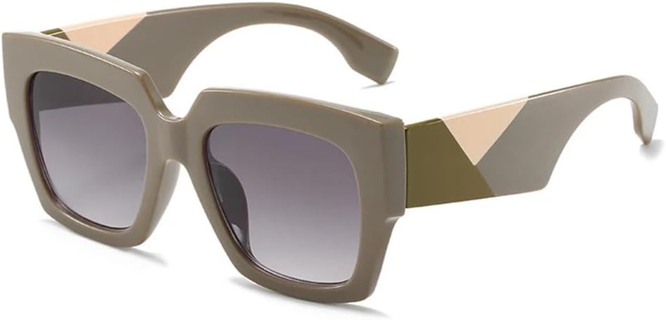 

Модные солнцезащитные очки большого размера для женщин и мужчин, роскошные солнцезащитные очки в стиле ретро для женщин и мужчин, защита от ультрафиолета UV400 TYUVIVO, 05