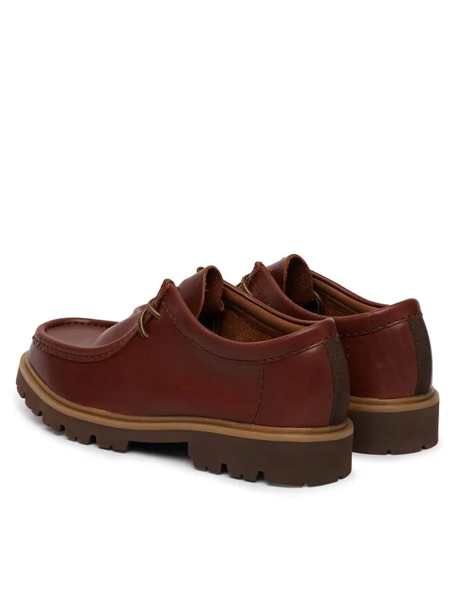 Clarks Низкие коричневые туфли Cleyhill Seam 26186417 — фото 3