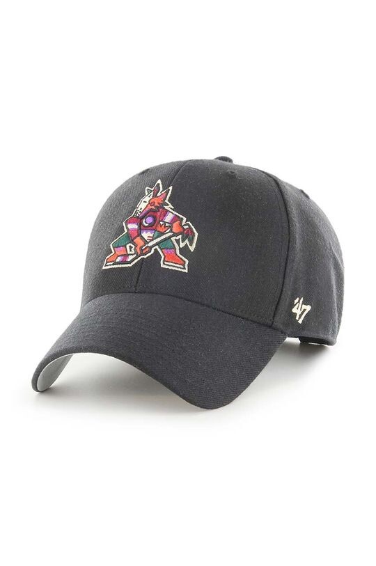 

Бейсболка NHL Arizona Coyotes из смесовой шерсти 47 brand, черный