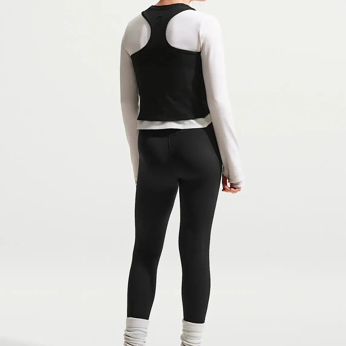 Детские быстросохнущие штаны Unisex Kids' Nike, черный — фото 3