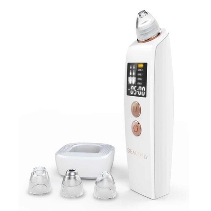 

Устройство для микродермабразии Beautifly B-Derma PRO белого цвета с таймером терапии синим светом и аккумулятором