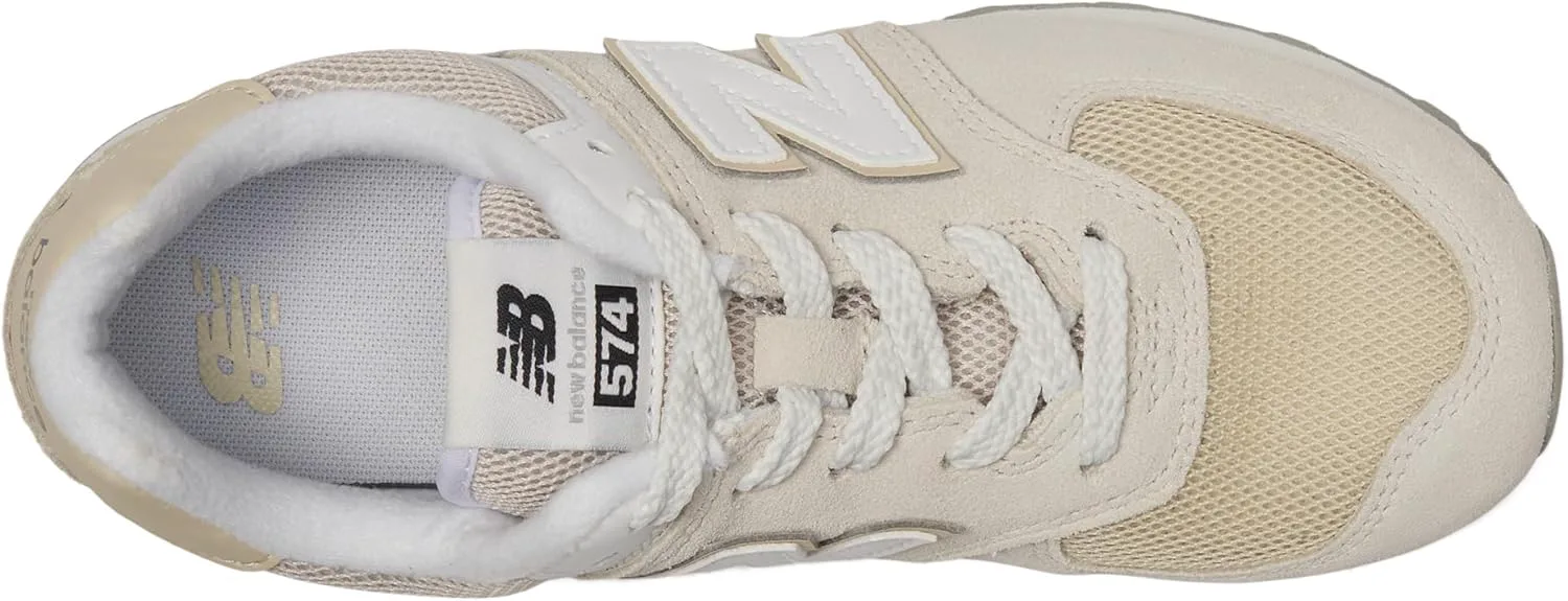 Детские кроссовки New Balance 574 V1 Classic на шнуровке (для маленьких детей) — фото 3