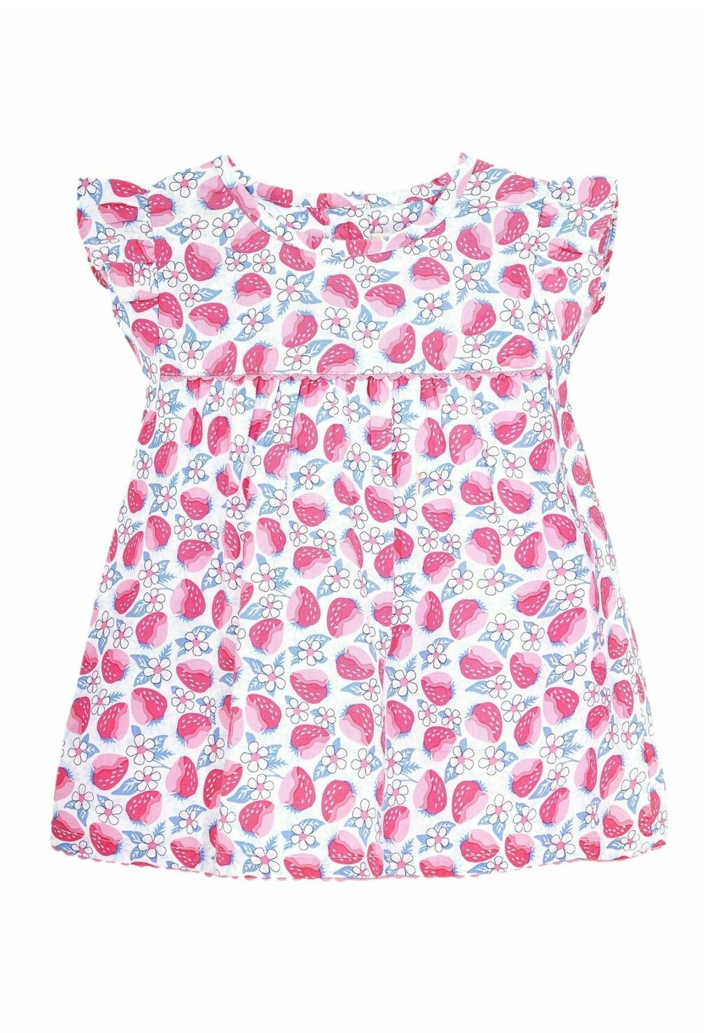 

Блузка Regular Fit JoJo Maman Bébé, розовый клубничный цвет