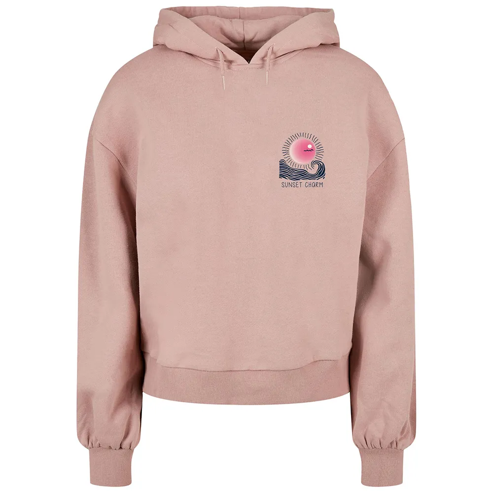 

Худи Mc Clothes Sunset Charm Oversized, розовый