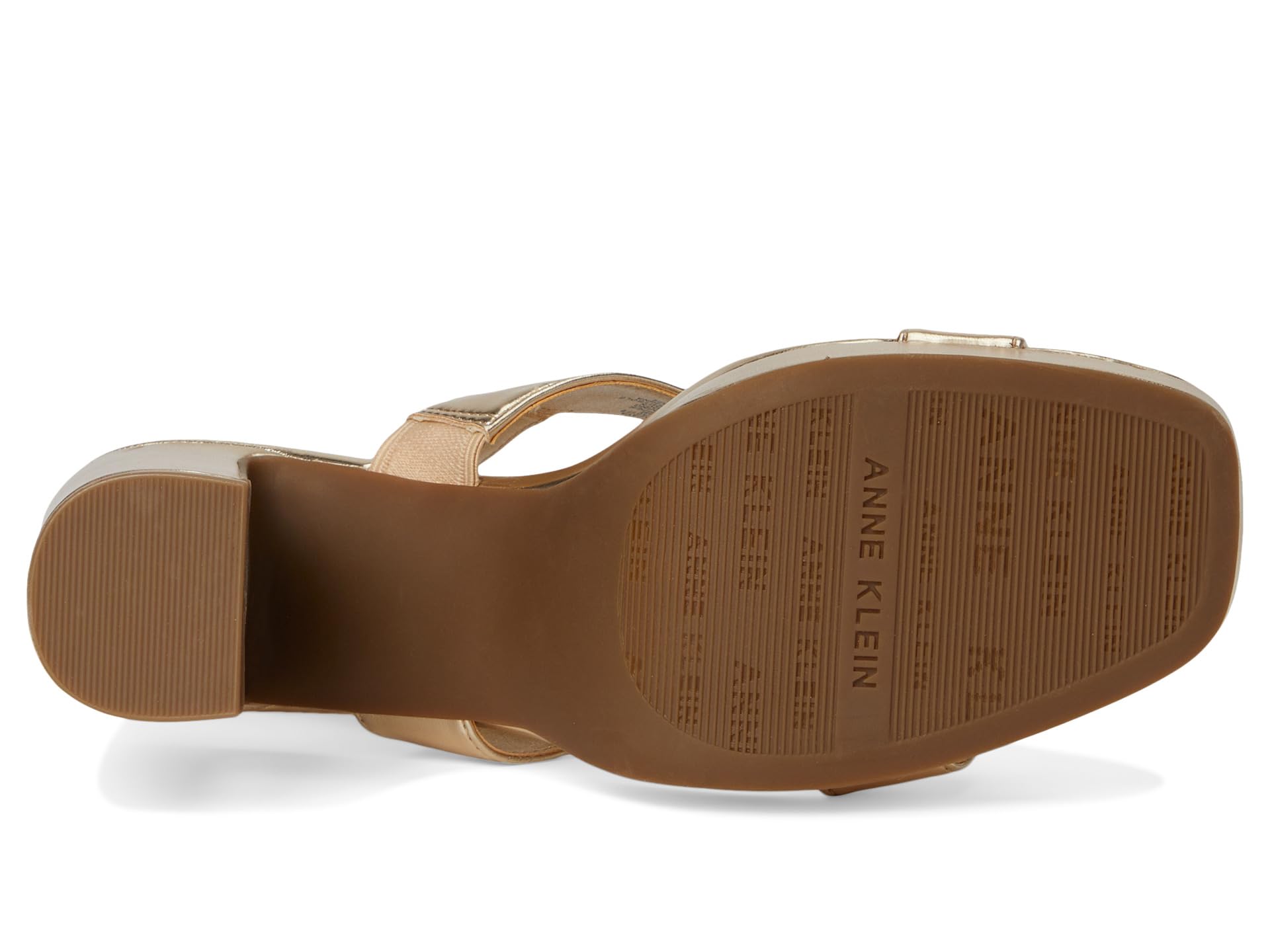 Сандалии Anne Klein Zaya, цвет Light Gold — фото 3