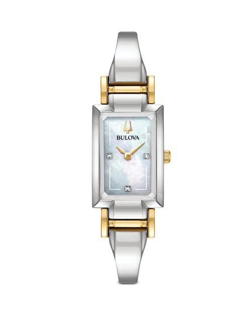

Классические часы-браслет, 18 мм Bulova, цвет White