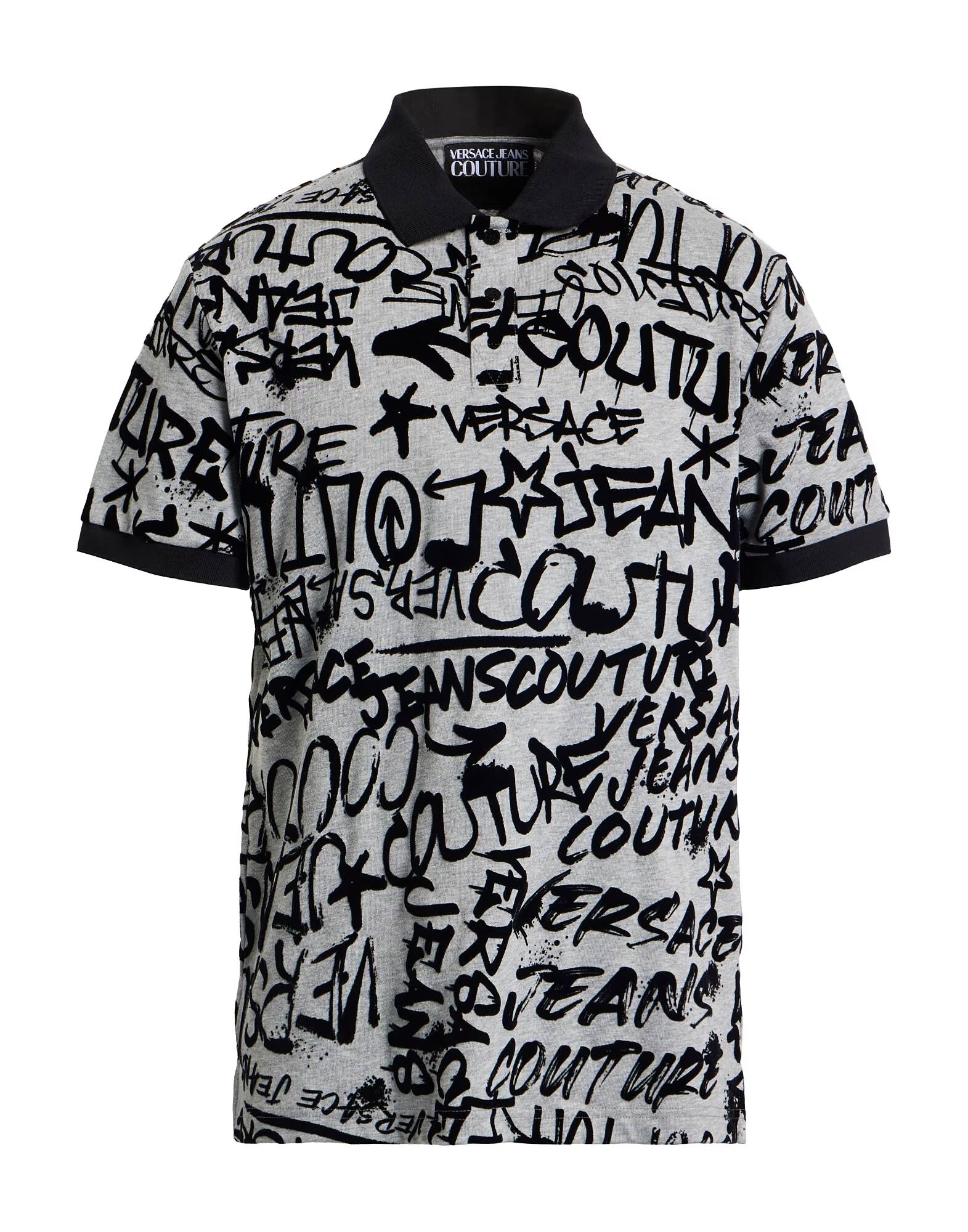 

Рубашка поло Versace Jeans Couture, серый