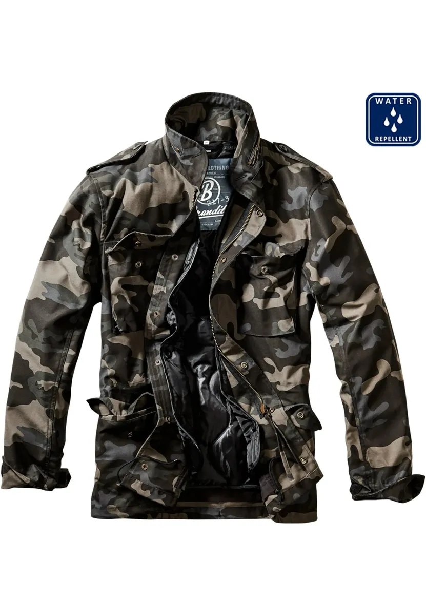 

Длинное пальто Brandit "Мужская полевая куртка Brandit M-65", цвет Darkcamo