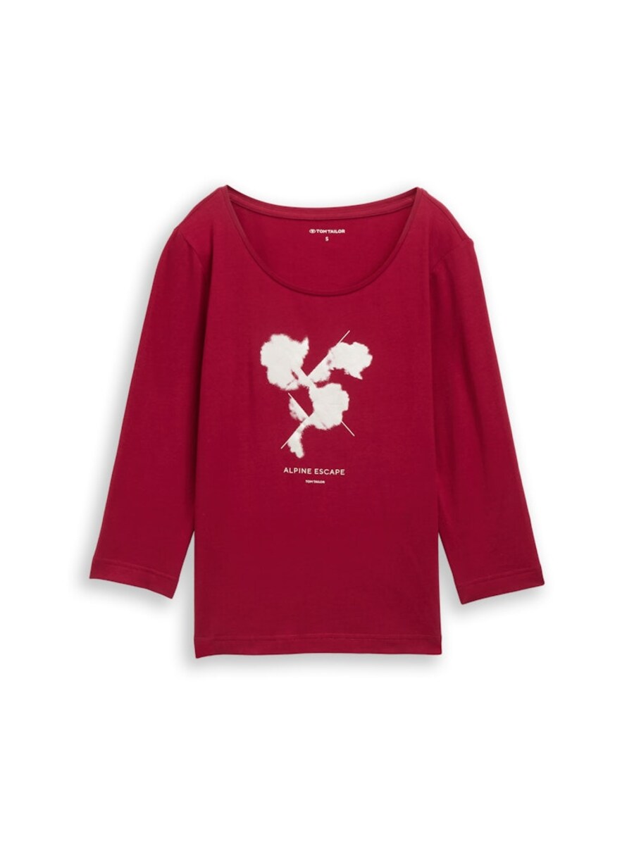 

Топ TOM TAILOR, Cherry red