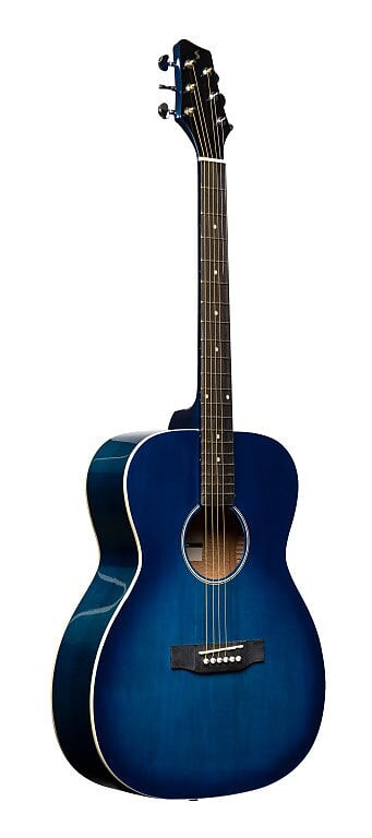 

Акустическая гитара STAGG Auditorium guitar with basswood top blue