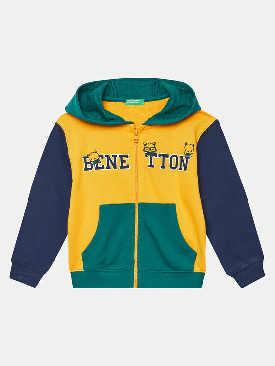 

Толстовка regular fit United Colors Of Benetton, мультиколор