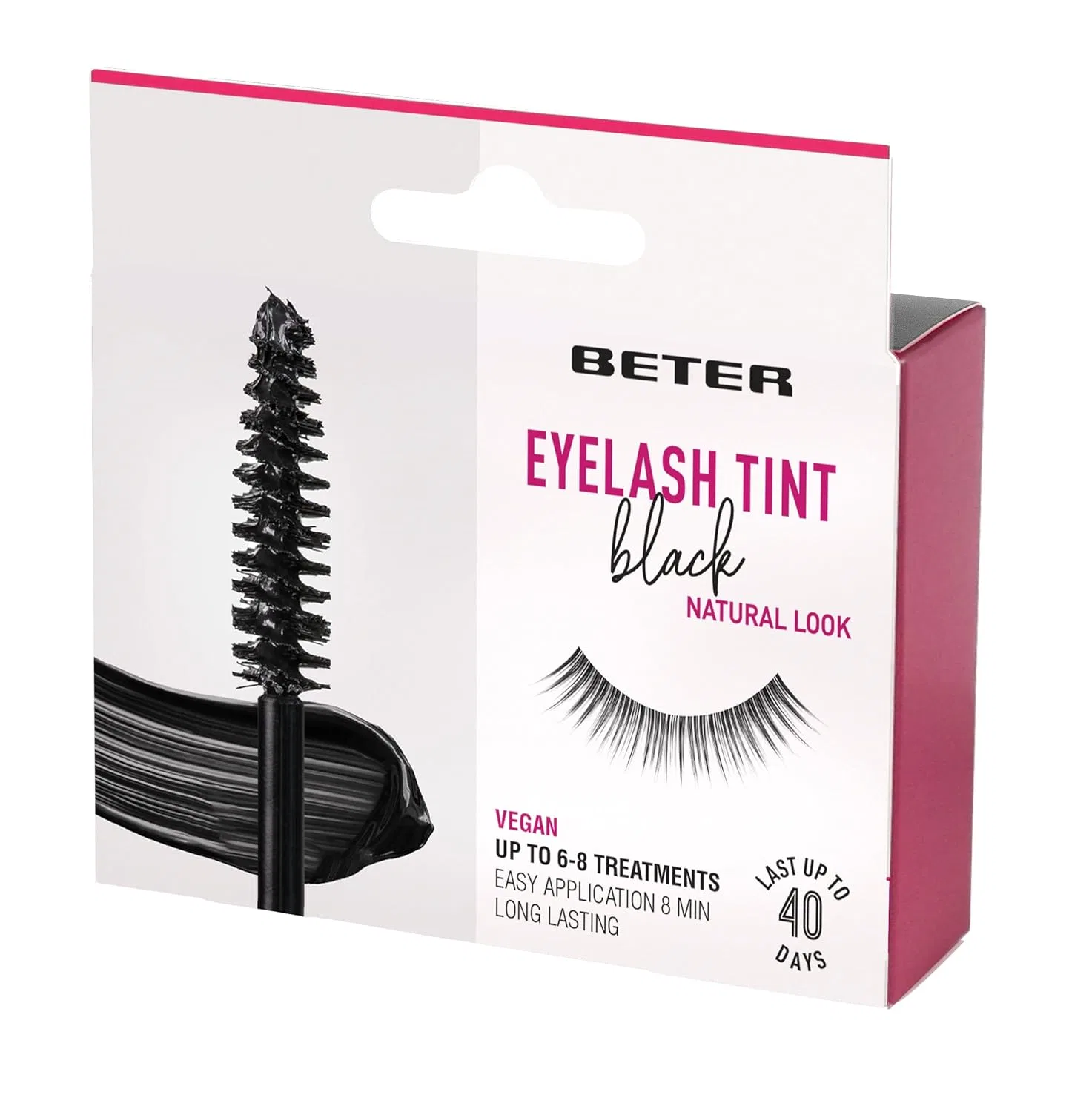 Краска для ресниц Beter Brow Instant, черная, 70 г Beter, Black Eyelash Tint