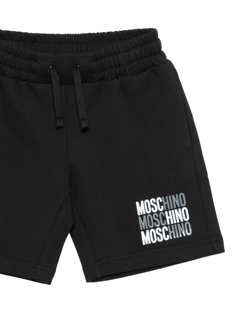 Спортивный костюм с логотипом (набор из двух предметов) Moschino Kids, черный — фото 3