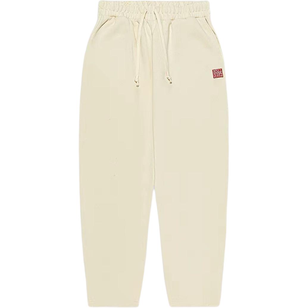 

Clot Повседневные брюки унисекс, белые, со средними манжетами