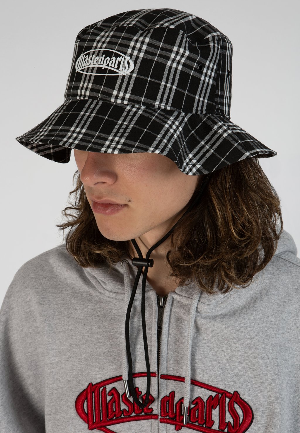 

Шляпа YARD TARTAN SAFARI HAT UNISEX Wasted Paris, черный