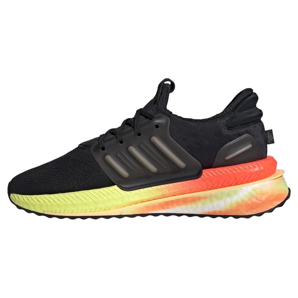 Кроссовки Adidas X_Plrboost, черный/оранжевый/желтый — фото 3