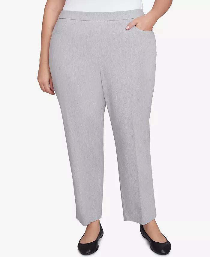 

Короткие брюки Plus Size Dress Code Comfort Allure Alfred Dunner, коричневый/бежевый