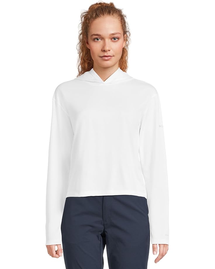 

Худи Columbia PFG Solar Stream Hoodie, белый