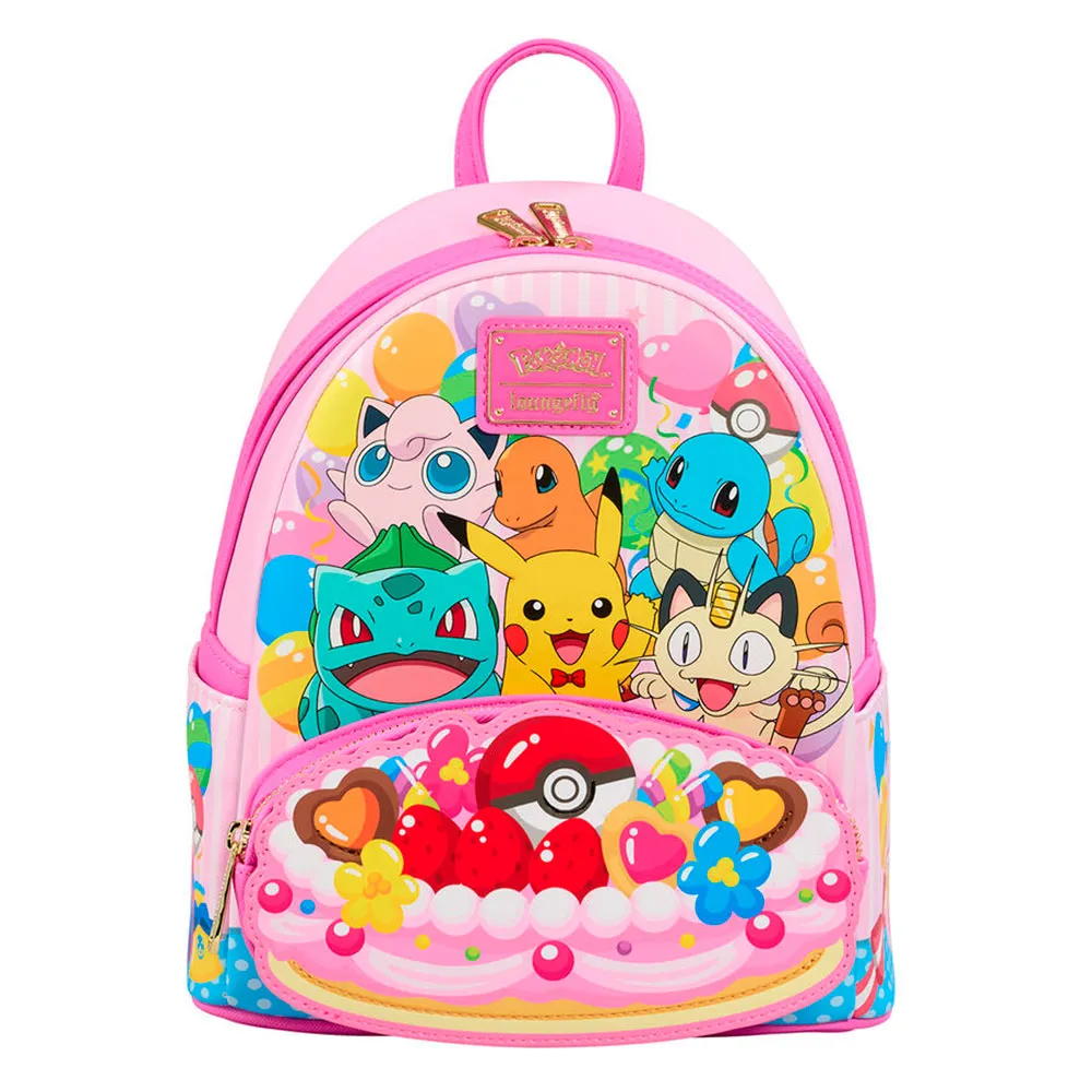

Рюкзак Loungefly PokГmon Friends Party Backpack 26 cm, розовый