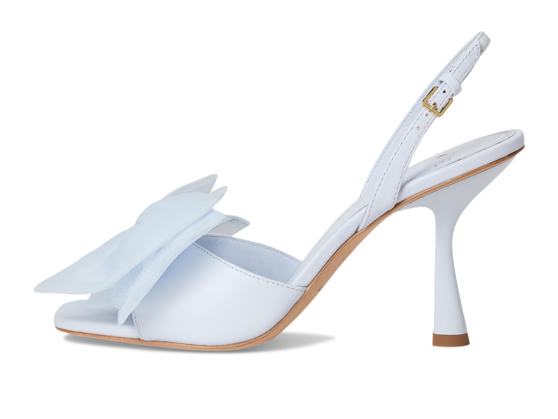 Туфли Kate Spade New York Beau Mesh Heeled Sandals, Taro Milk — фото 4