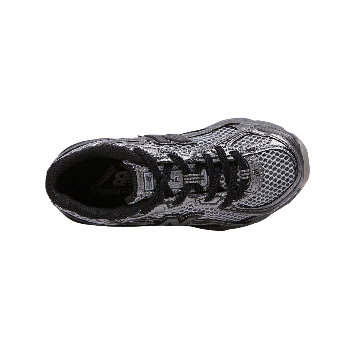 Детские беговые кроссовки NB 740 dark gray New Balance, темно-серый — фото 3