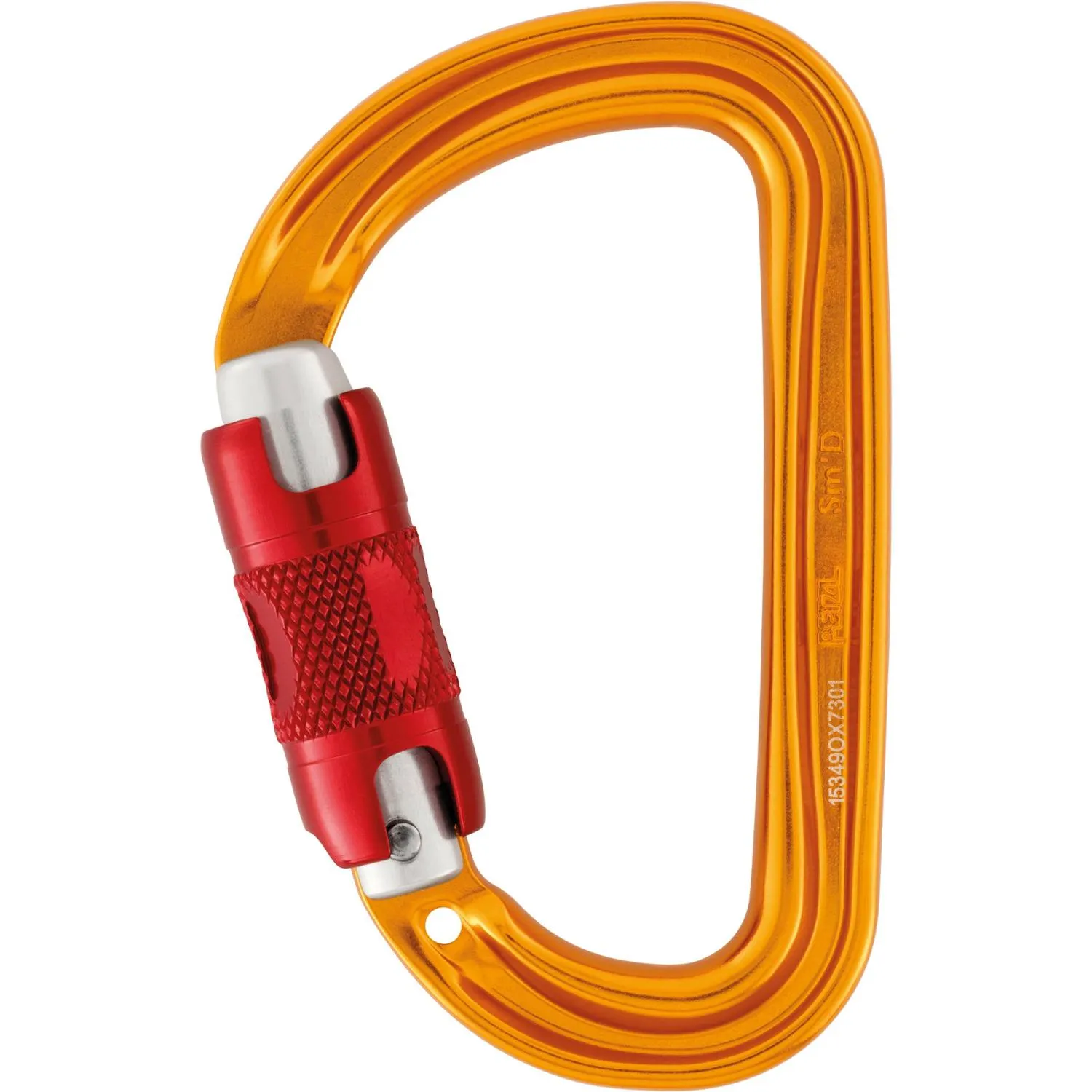 

Sm'D Twist-Lock Автозамок Карабинар Petzl, Orange