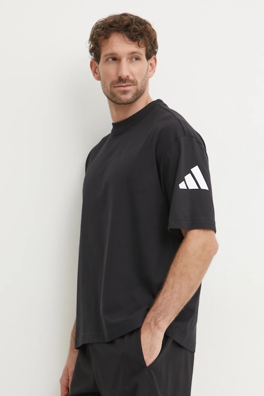 

Футболка хлопковая Essentials Adidas, черный