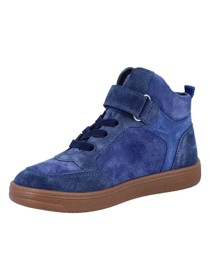 Кроссовки на шнуровке Richter Shoes синие — фото 3