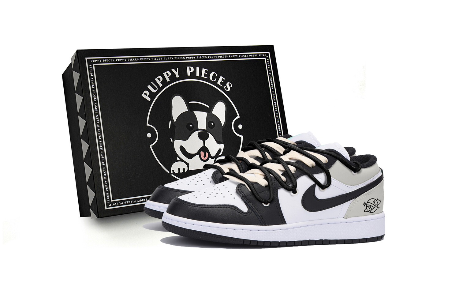 

Баскетбольные кроссовки Air 1 Vintage Men Low-Top Black/Grey Jordan