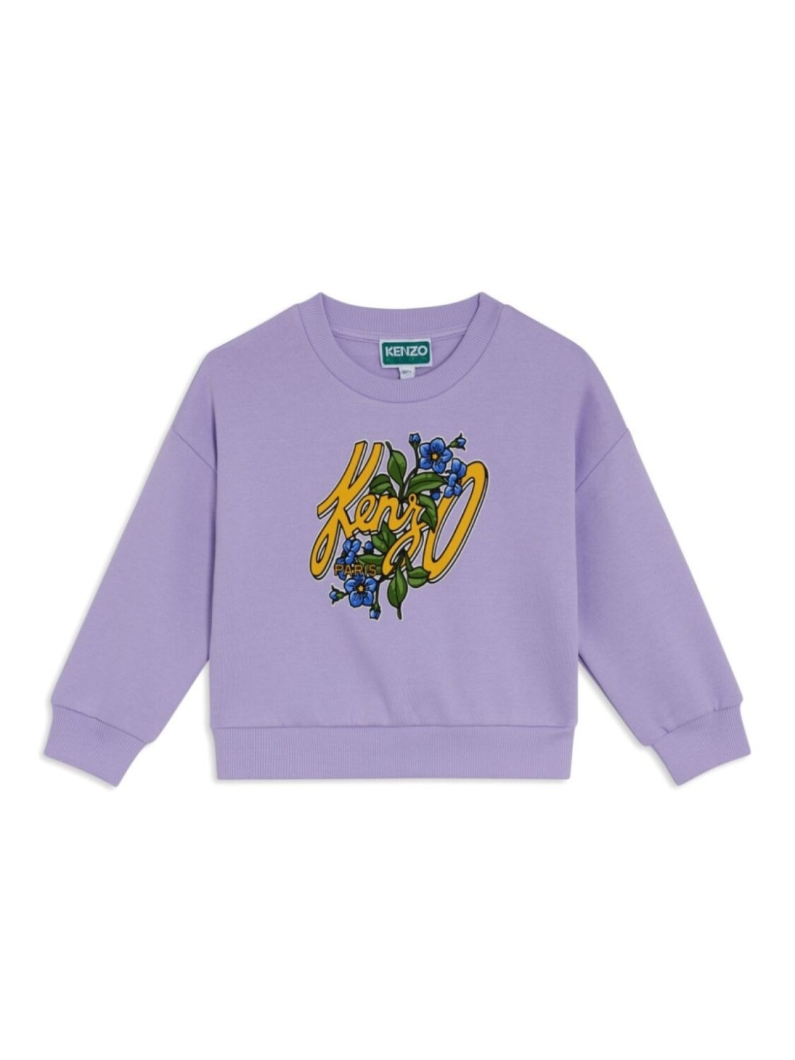 

Толстовка с логотипом Kenzo Kids, фиолетовый