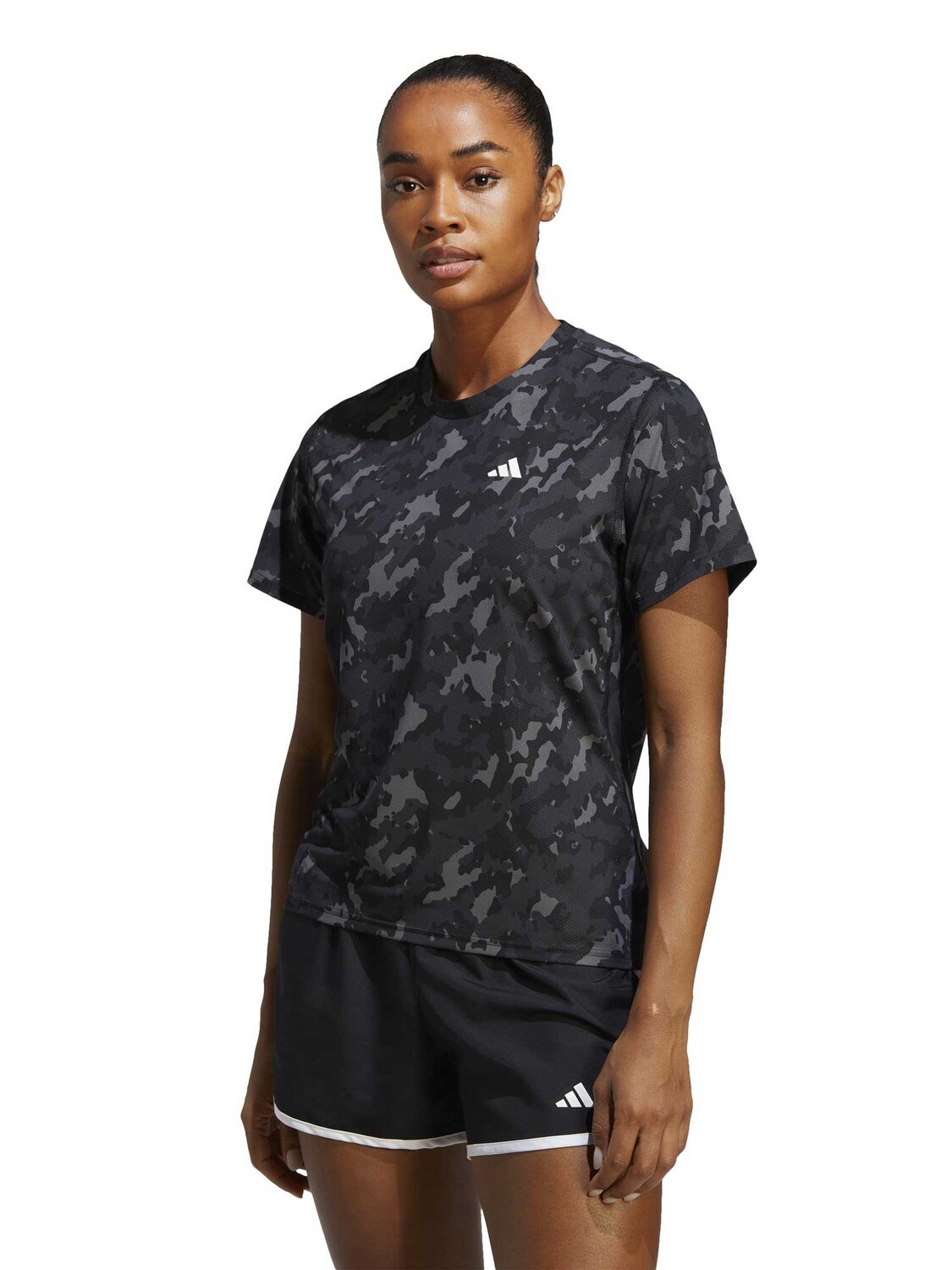 

Футболка Adidas Performance Own the Run Camo Running, черный