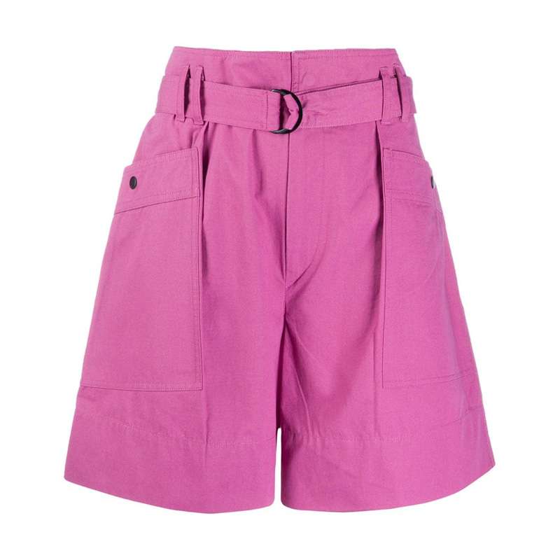 

Женские повседневные шорты rose red ISABEL MARANT ETOILE, розовый красный