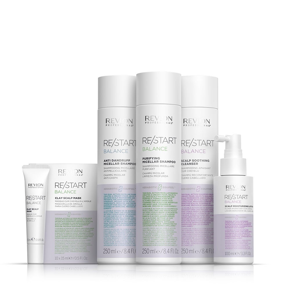 Шампунь restart re/start balance mizellen-reinigungsshampoo Revlon Professional, объем 250 мл — фото 2