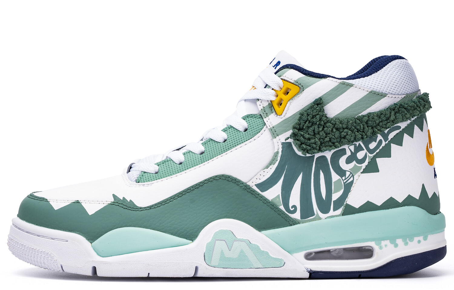 

Мужские баскетбольные кроссовки Nike Flight Legacy Vintage, Ocean Green