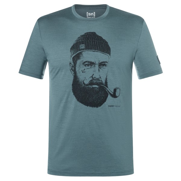 

Футболка Sailor из органического джерси - рубашка из шерсти мериноса Super.Natural, мультиколор