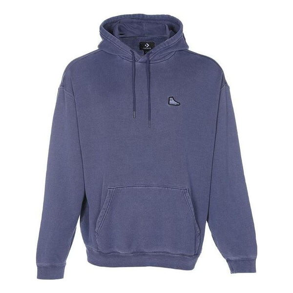 

Толстовка loose fit sneaker patch hoodie 'blue' Converse, синий