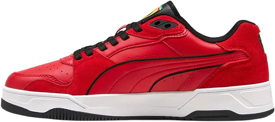 Мужские кроссовки PUMA Scuderia Ferrari Rbd Break Low на шнуровке, повседневные - красные, красный — фото 3