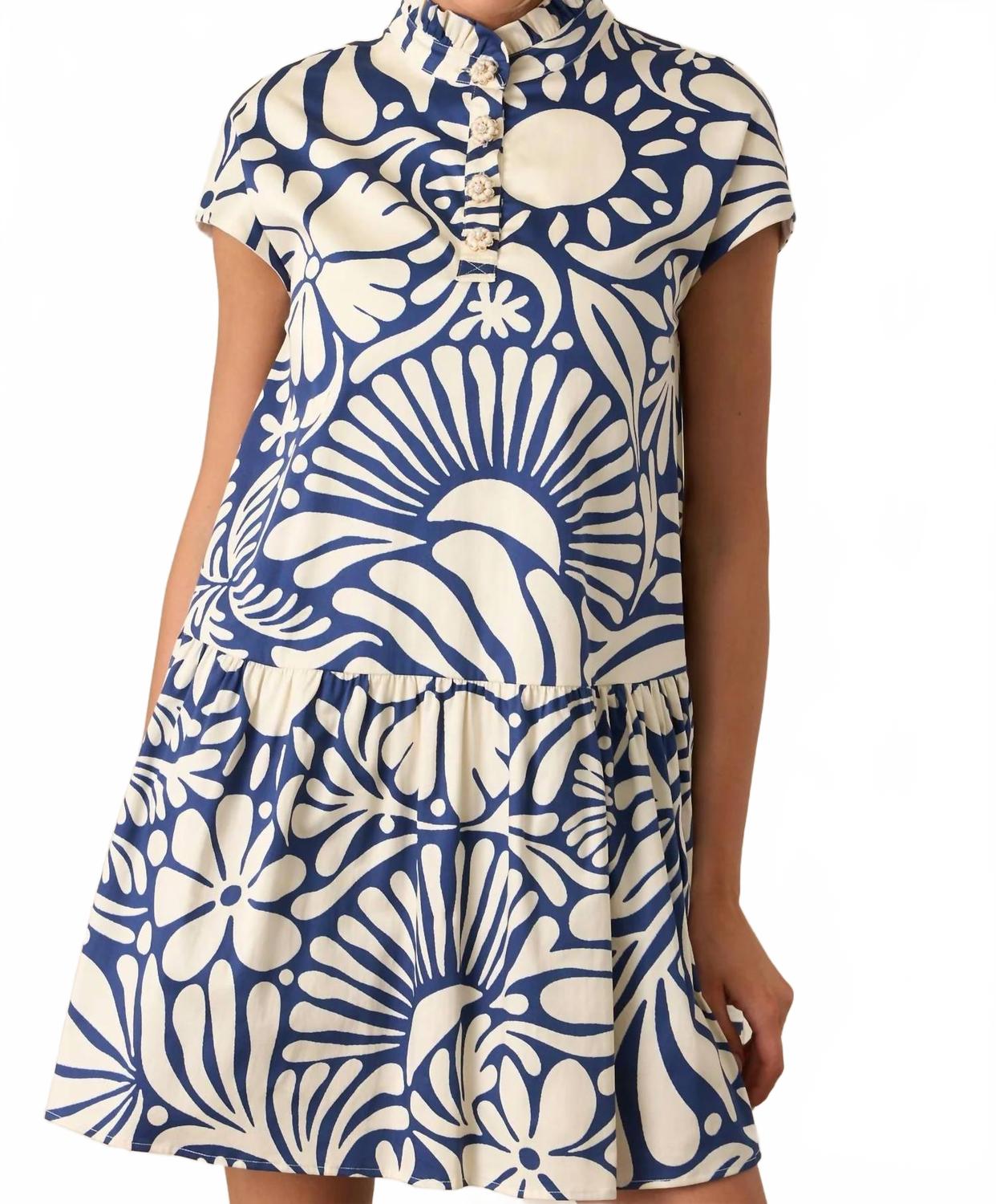 

Мини-платье Stella с принтом Mod Bloom Prosperina, mod blossom print