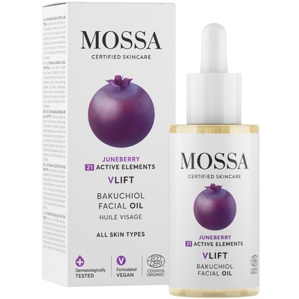 

Масло для лица с бакучиолом и фруктами вишни 30 мл Mossa