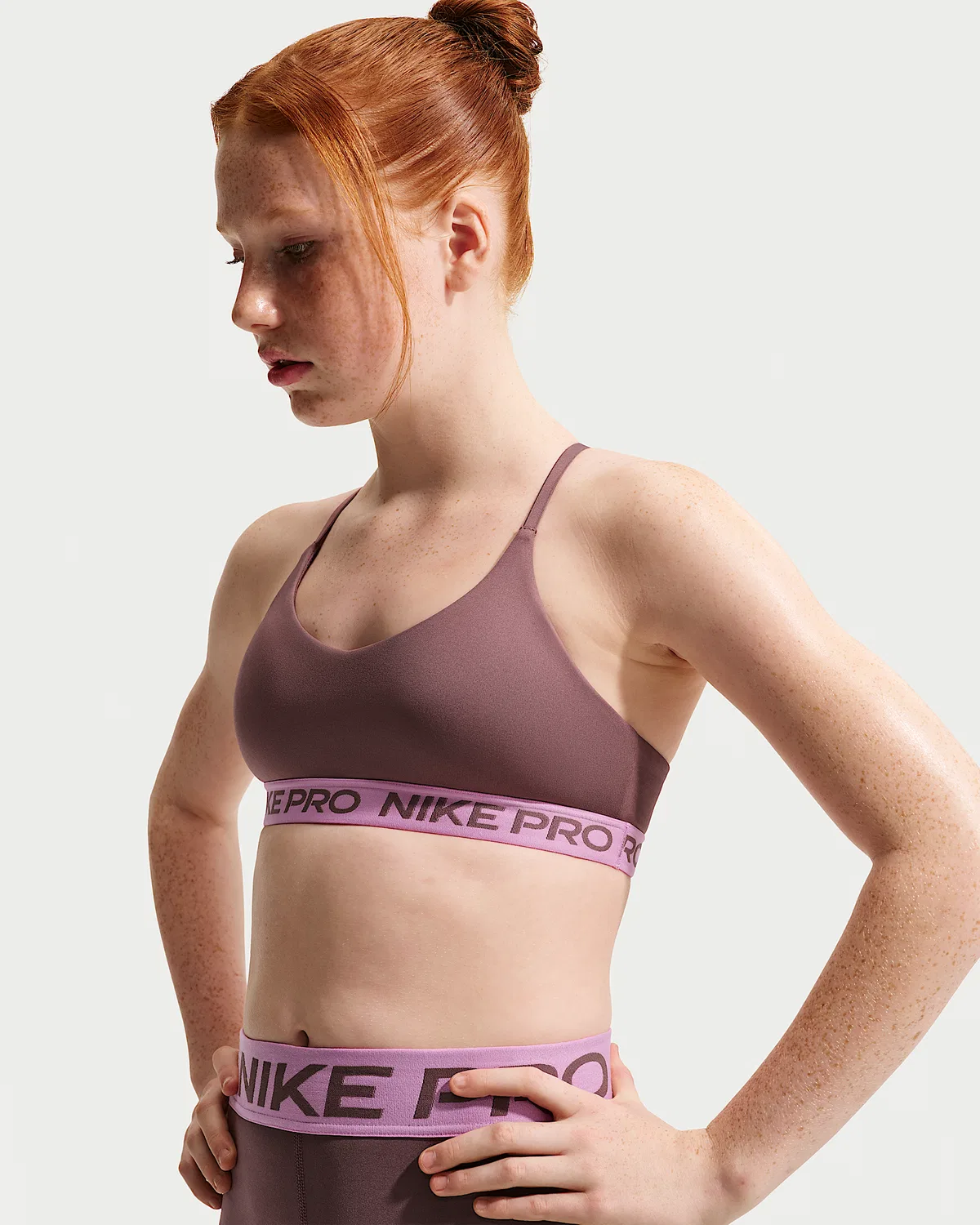 Детский (девичий) бюстгальтер Nike Pro Indy, Tattoo