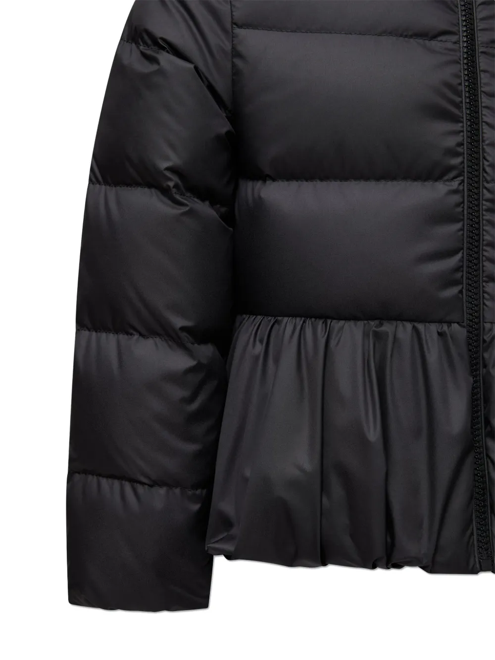 Куртка с капюшоном Elizaveta Moncler Enfant, черный — фото 3